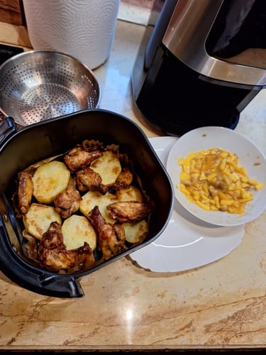 Customer photo review of Air Fryer Novio Grill & Fry