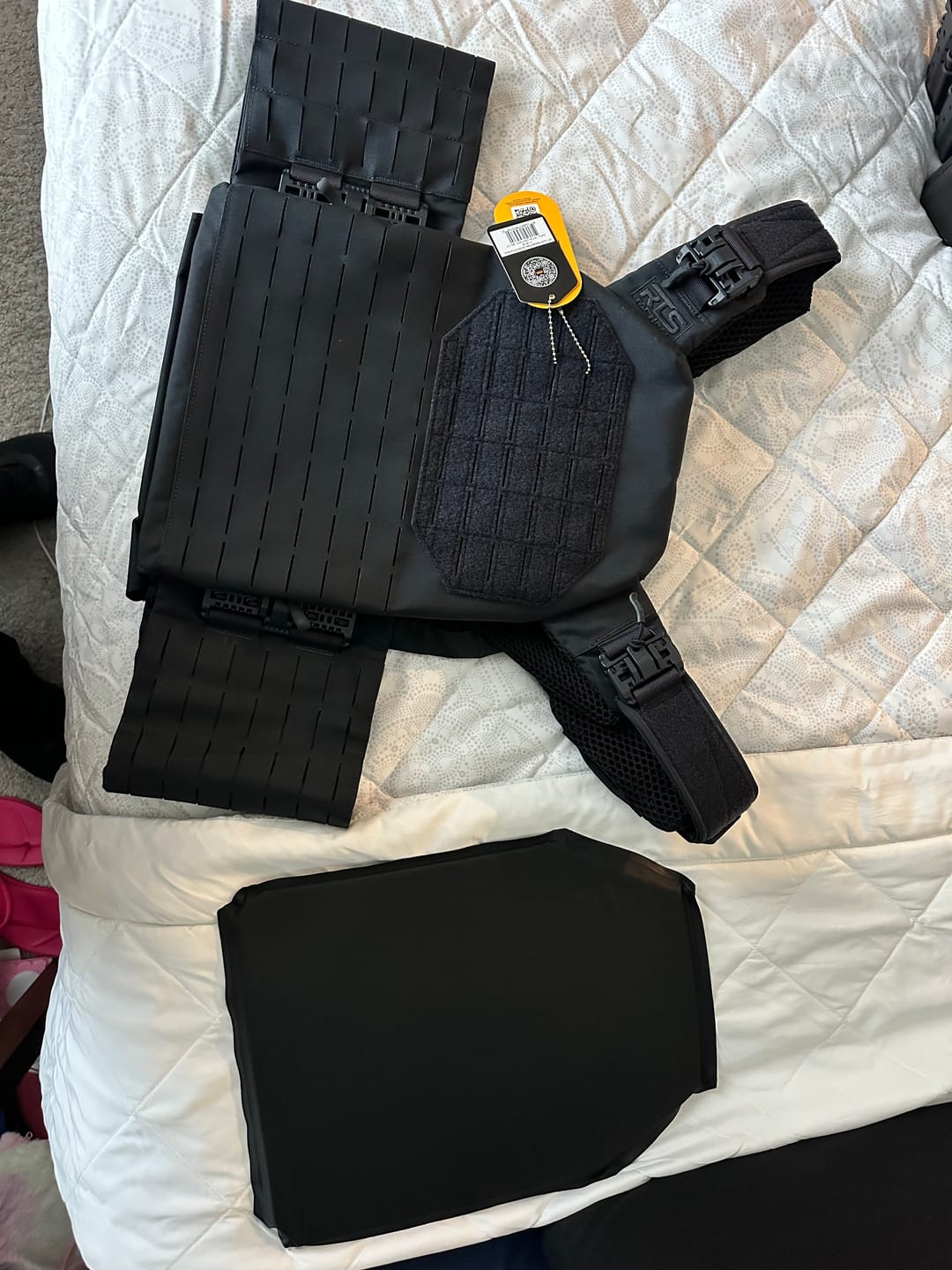 Customer photo review of RTS Tactical Level IIIA Soft Armor HST Active Shooter Kit - 11X14