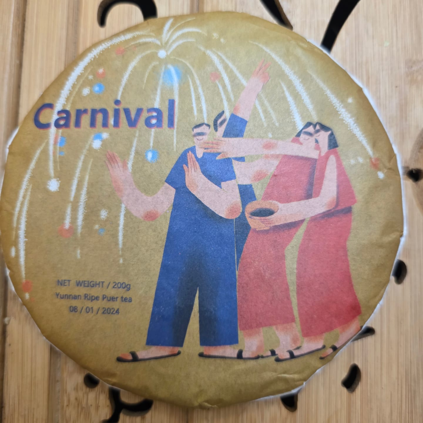 Customer photo review of Carnival | Ripe (Shu) Puer Tea Cake