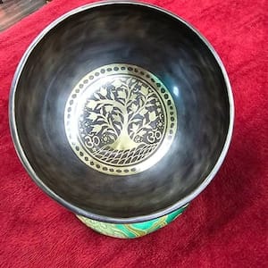 Customer photo review of Tree of Life Singing Bowl