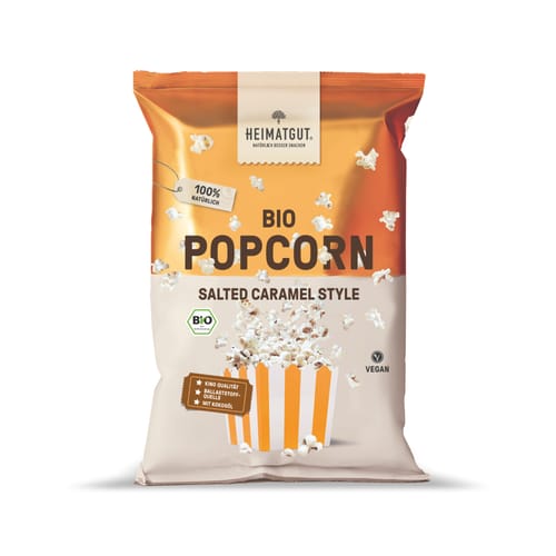 Customer photo review of Bio Popcorn Salted Caramel Style