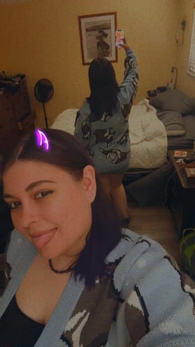 Customer photo review of Manta Ray Cardigan