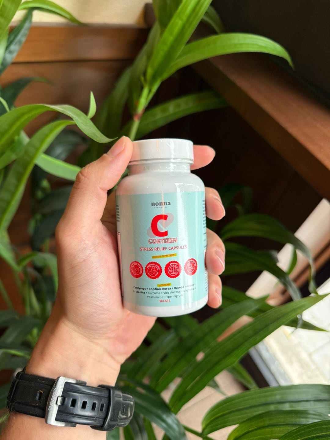 Customer photo review of CORTIZEN - MANEJO DEL ESTRÉS & BALANCE HORMONAL