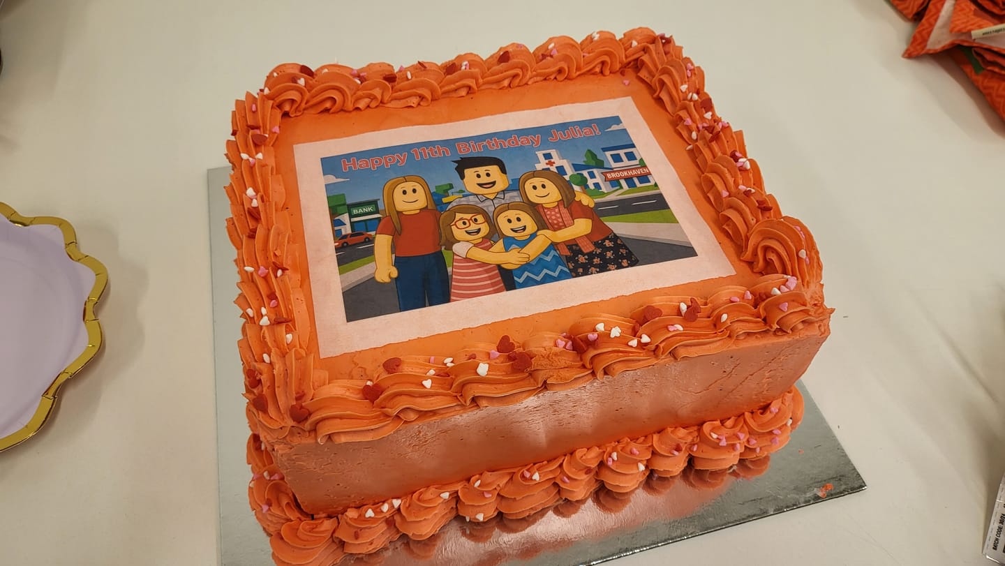 Customer photo review of Wafer Paper (0.3mm thin) - A4 Rectangle Custom Edible Image