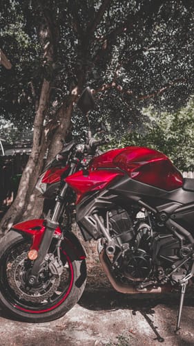 Customer photo review of Gloss Metallic Rosewood Red Vinyl Wrap