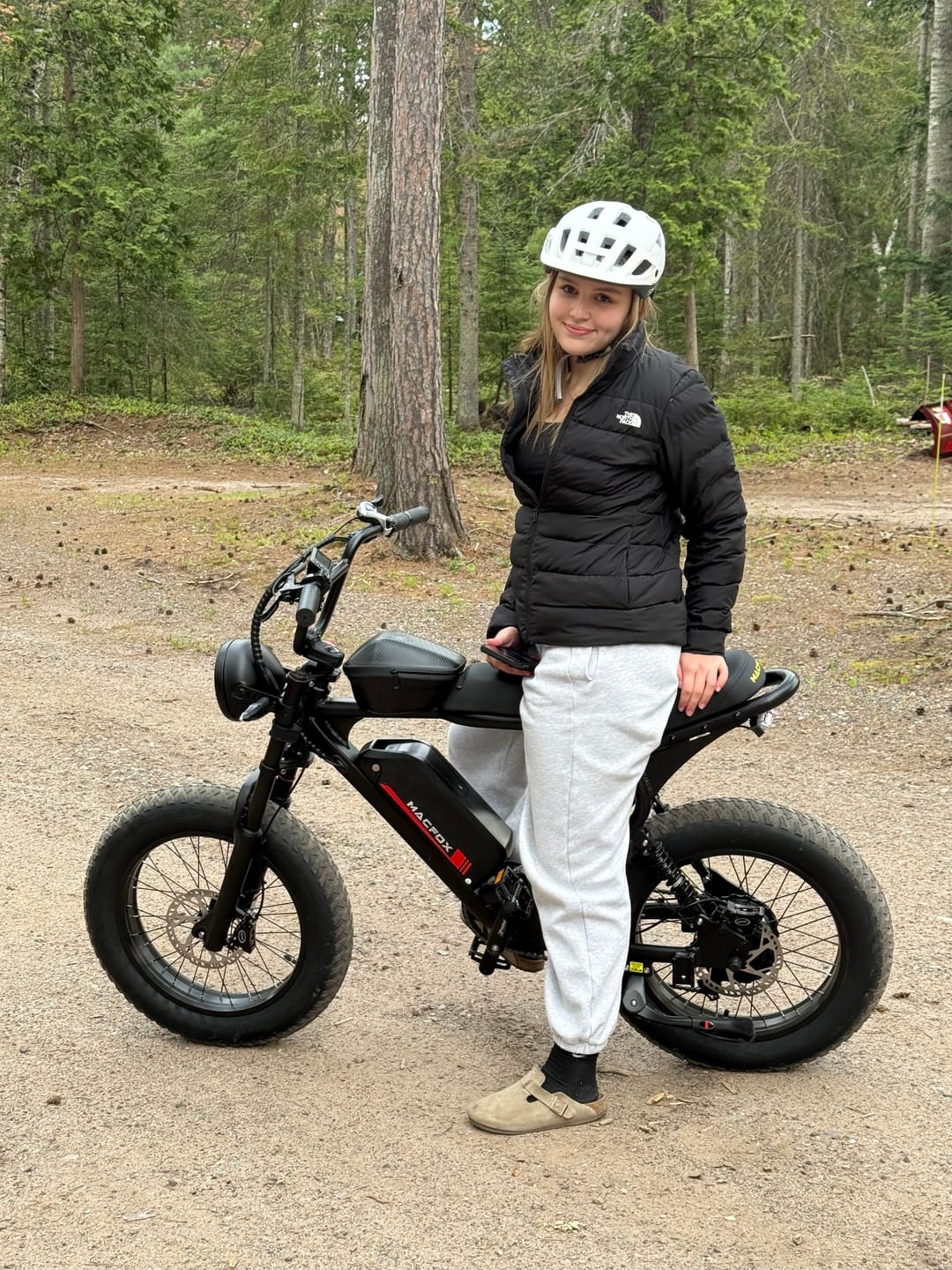 Customer photo review of Macfox X2 Electric Mountain Bike