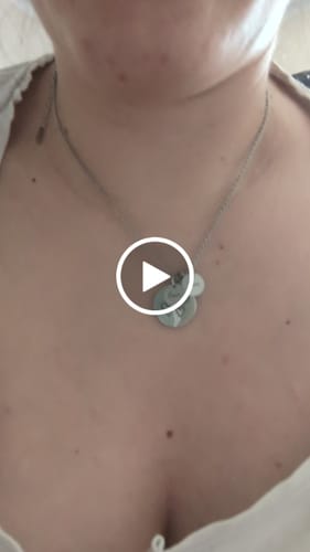 Customer video review of Necklace: Symbol Initial