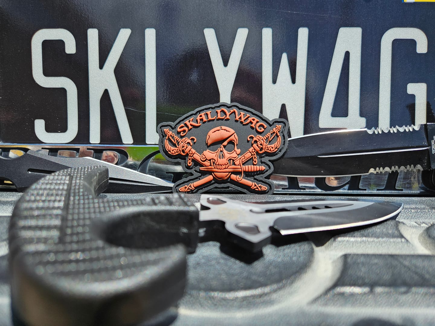 Customer photo review of Skallywag Aluminum Dagger (Not Trainer)