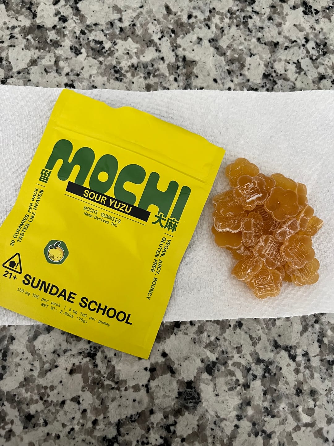 Customer photo review of Sour Yuzu Refill Pack