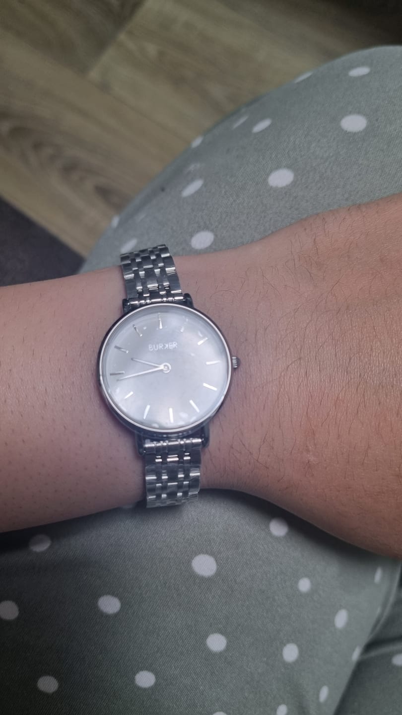 Customer photo review of Ruby Petite Silver White