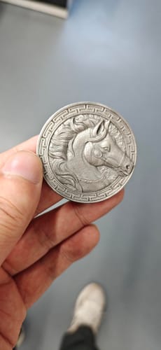 Customer photo review of Cloudray AR-100 LiteMarker 100W MOPA 2.5D Fiber Laser Marking Engraver with 4.3” X 4.3” Scan Area