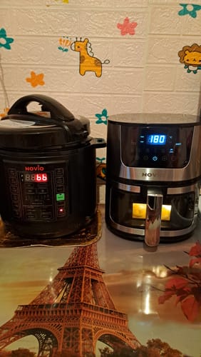 Customer photo review of PACHET PROMO: Air Fryer + Multicooker Novio