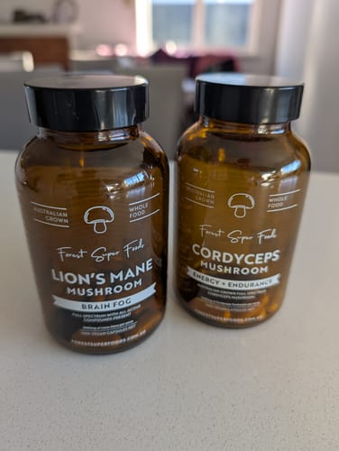 Customer photo review of Lions Mane Whole Mushroom Capsules