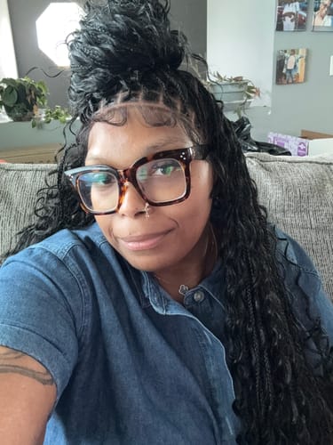 Customer photo review of KNOTLESS BOHEMIAN FULL LACE