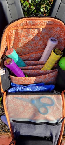 Customer photo review of B&B X FORWRD Court Caddy Backpack (Bag Only, No Shoe Cube, No Eyewear Case)