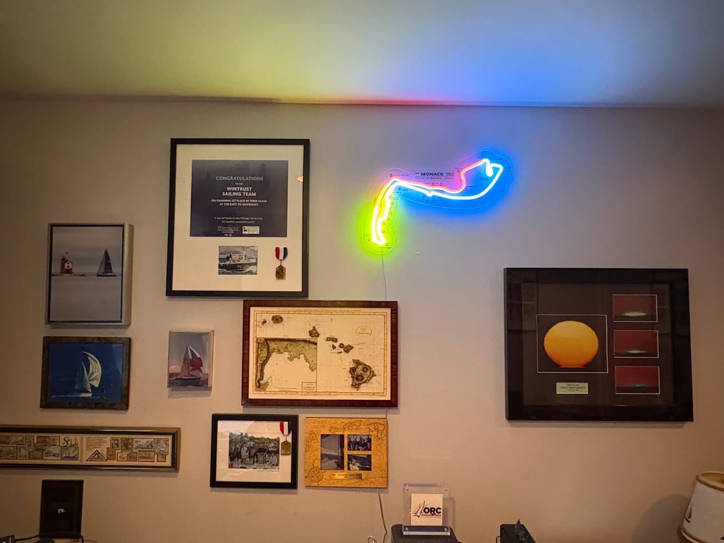 Customer photo review of Circuit De Monaco Neon Race Track