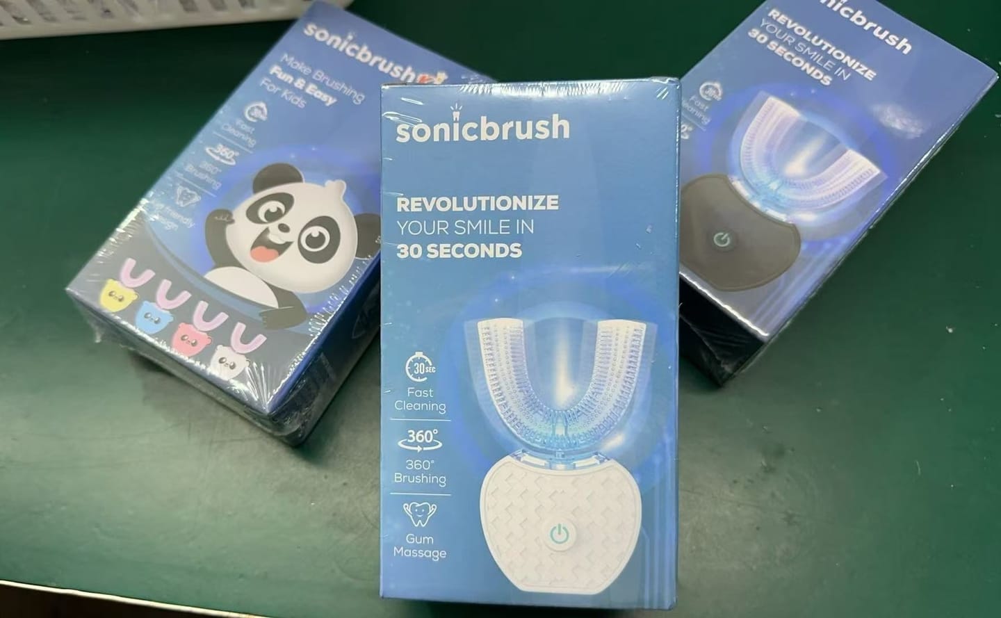 Customer photo review of Sonic Brush® V5