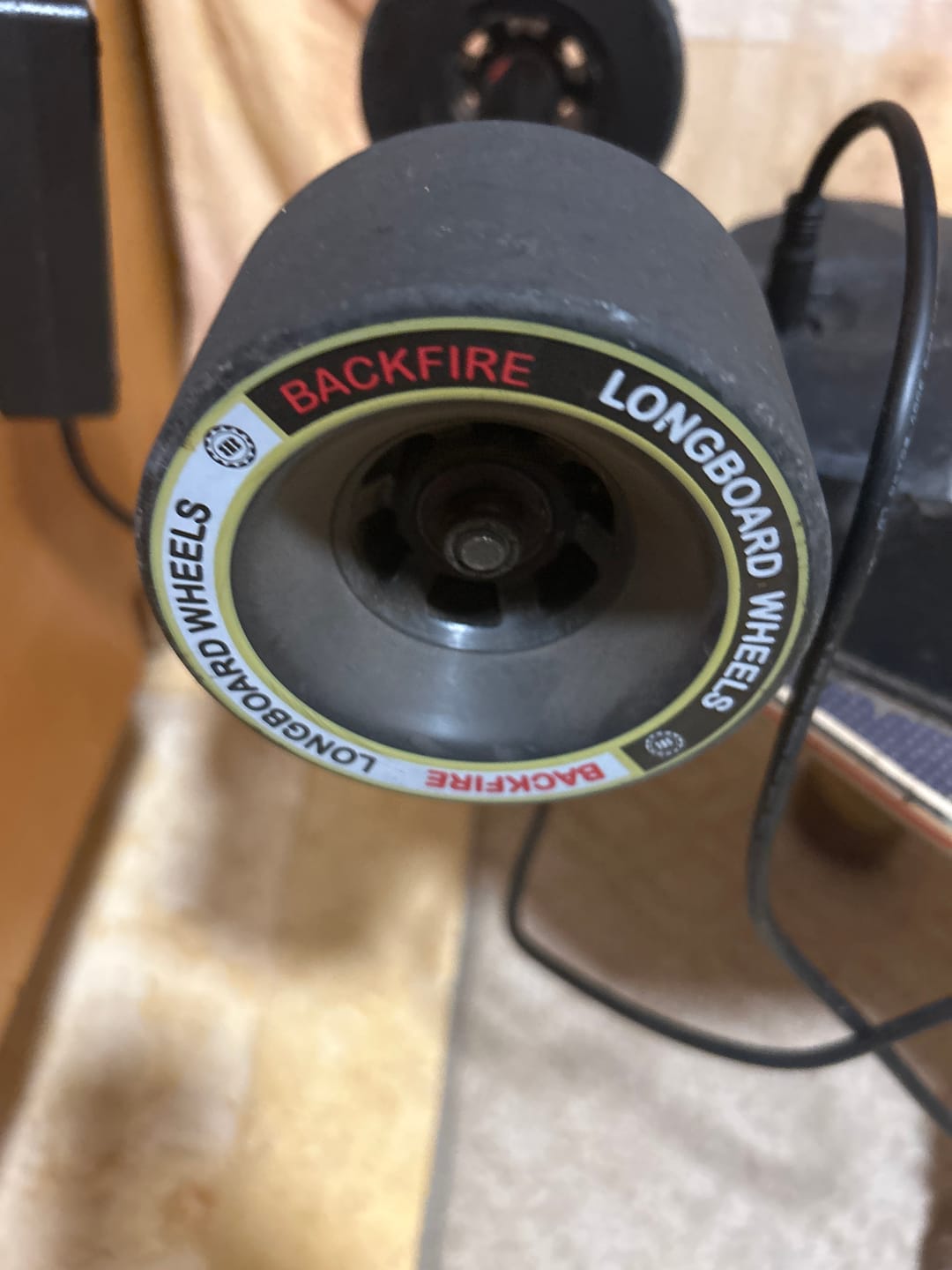 Customer photo review of 96 mm Hub Motor Wheels for Backfire G2 Black, G3, G5 and G5s