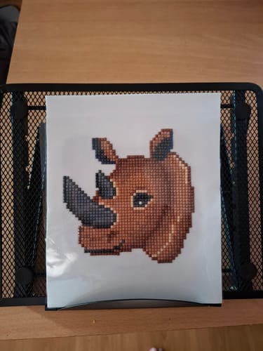 Customer photo review of Diamond Painting Standaard