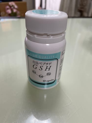 Customer photo review of ワカサプリ 白玉ペプチド（GSH）- Wakasapri for Pro.
