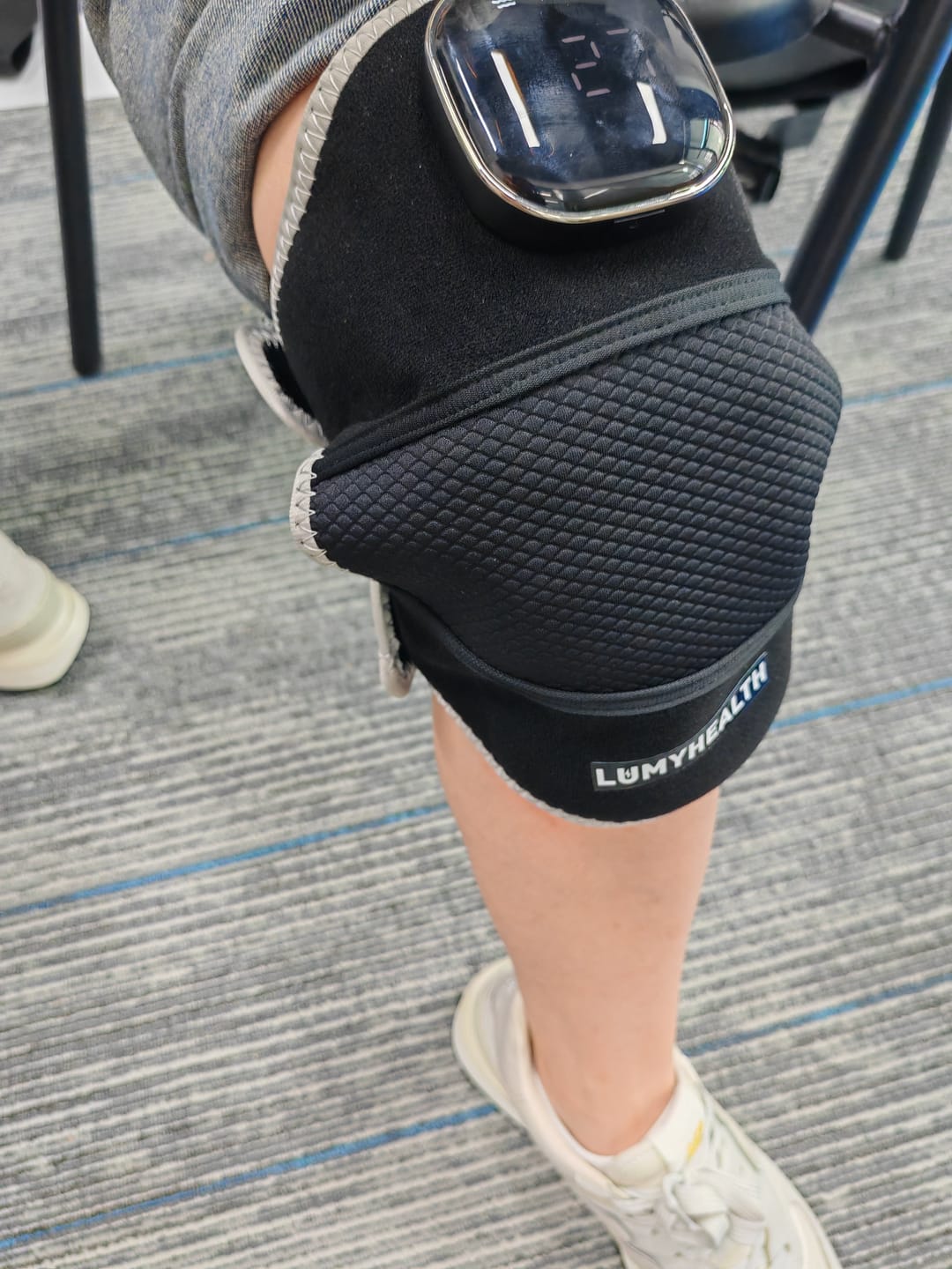 Customer photo review of Red Light Therapy Multi Joint Wrap