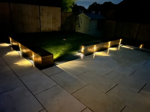 Customer photo review of 1W Ella Indirect Up-Down Bezel IP65 Marker Light, Step Light, Mini Downlight, Deck Light, Black/ Antique Brass/ Polished Copper/ Gold/ Brushed Nickel (Non Dimmable Driver Included)
