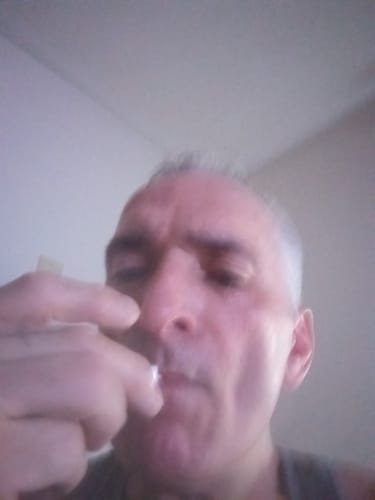 Customer photo review of Onyx God's Grapes Indica Torch THC-A THC-P Disposable Vape Pen 5g