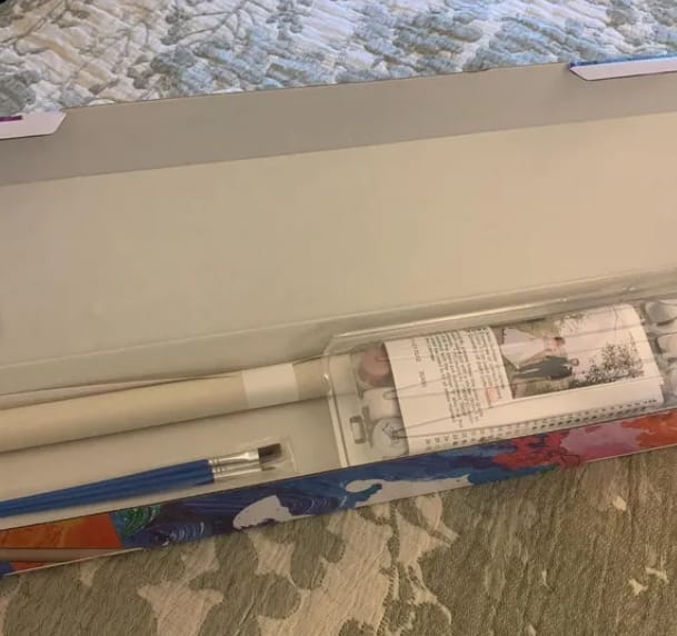 Customer photo review of Custom Paint by Number