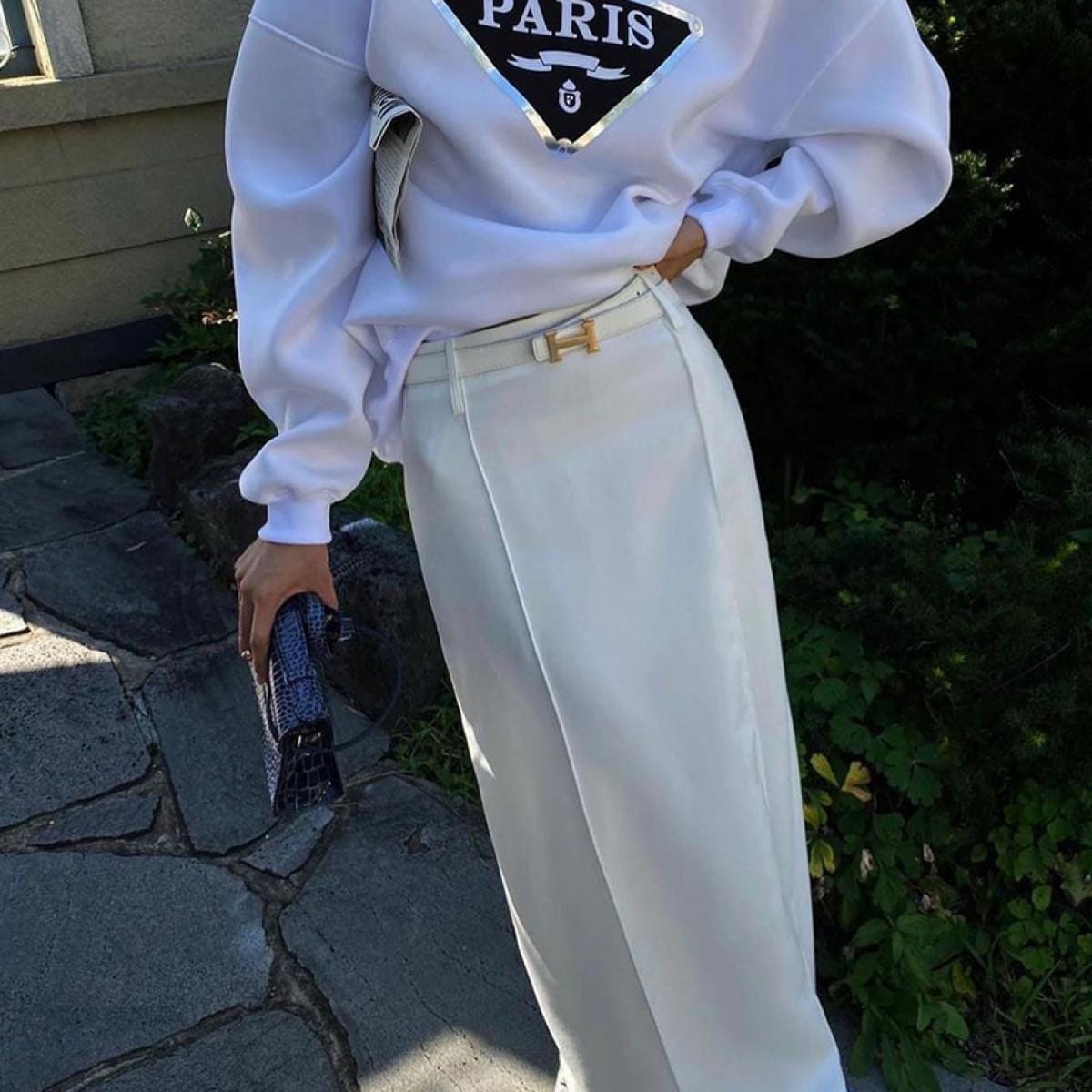 Customer photo review of H-type skirt