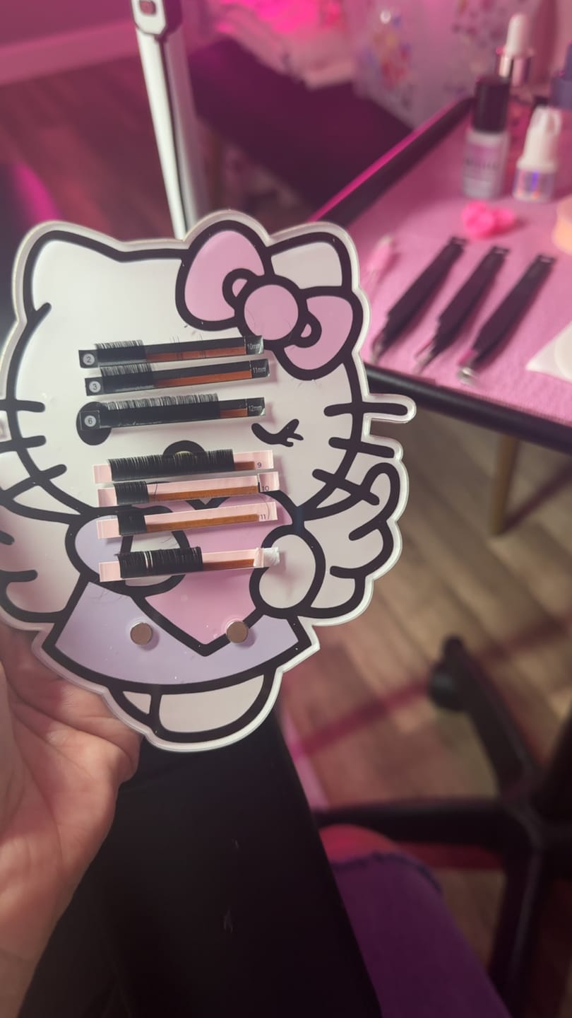 Customer photo review of Noir Fiber Tweezer Kit