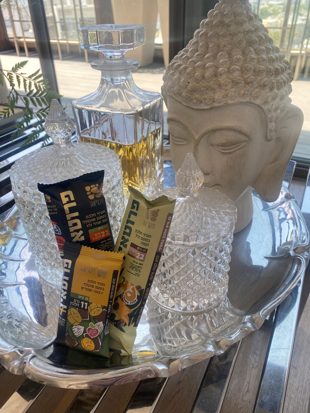 Customer photo review of פרוטאין+ בטעם שוקולד בננה ושקדים