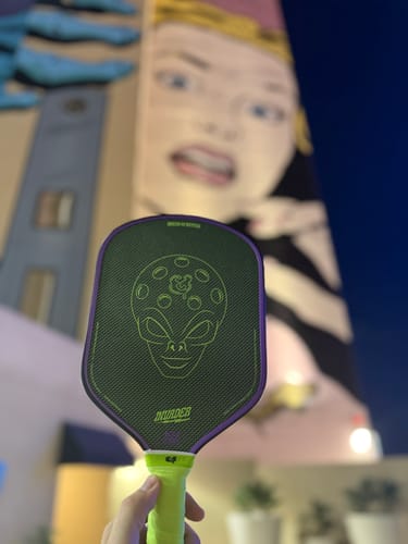 Customer photo review of The Invader 16mm Pickleball Paddle (Ambassador)