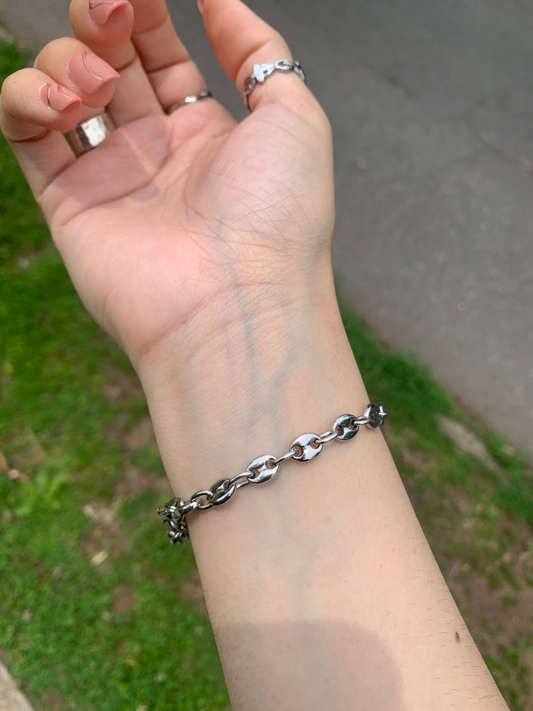 Customer photo review of INFINITY LINK BRACELET