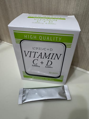 Customer photo review of ビタミンC+D -Wakasapri for Pro.
