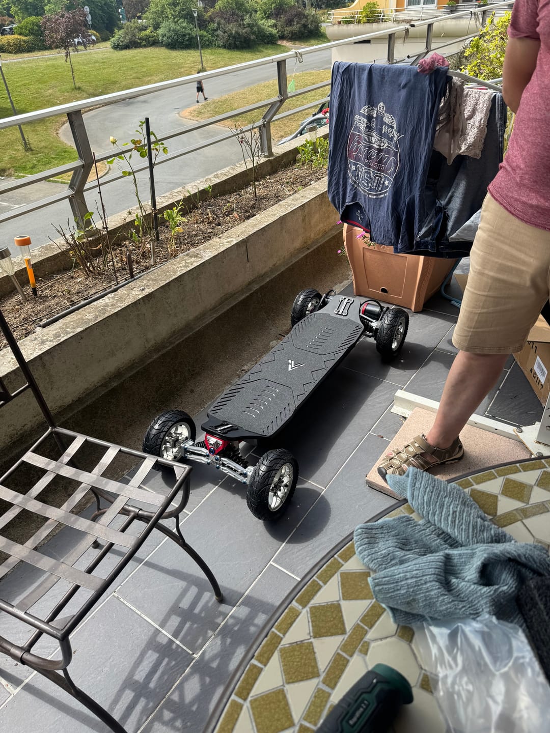 Customer photo review of Acedeck® Horizon Electric Skateboard-Flash Sale