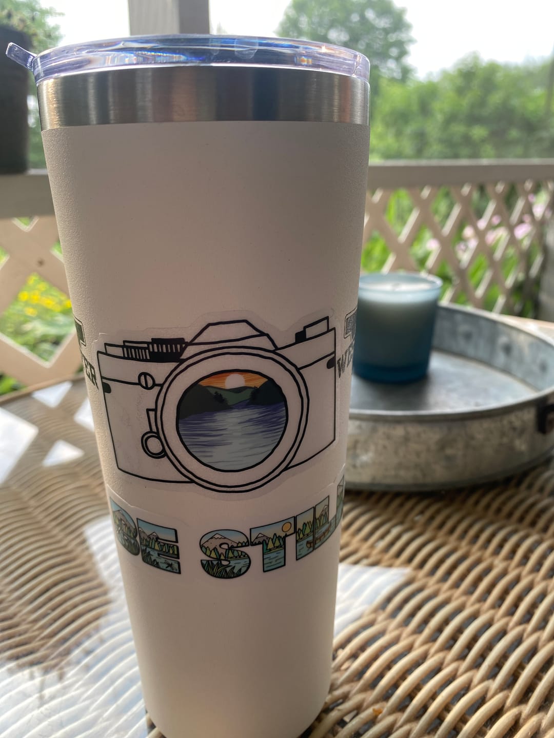 Customer photo review of Camera Nature Clear Sticker