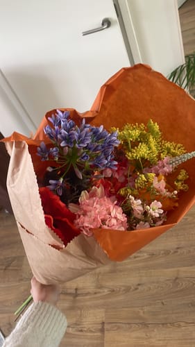 Customer photo review of Kunstboeket Field Fantasy