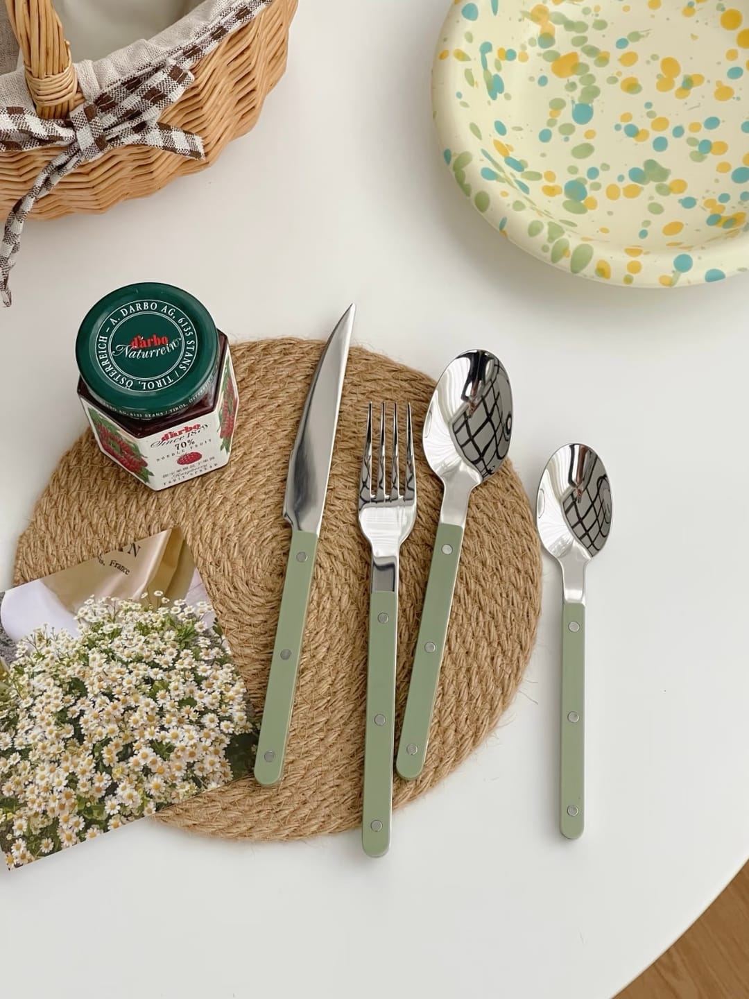 Customer photo review of Nordic Bistrot Style 8-Pics Flatware Set ( $4.9 Each ) - Bistrot Cutlery Set