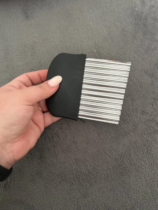 Customer photo review of Stainless Steel Crinkle Cutter