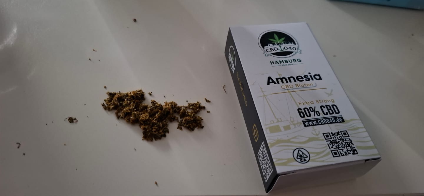 Customer photo review of Amnesia Haze Extra Strong 60% - CBD Blüten - Indoor - Unsere stärkste CBD Sorte