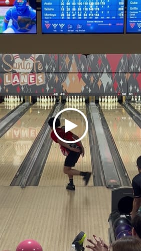 Customer video review of BRYANNA COTE 2025 - HK25 - BLACK RED - BOWLING JERSEY