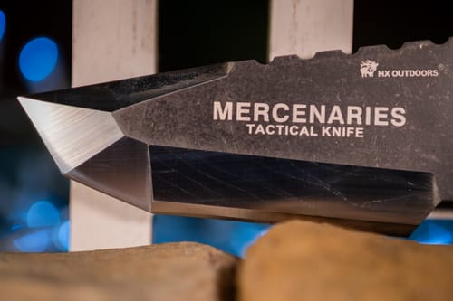 DELTA 440 Fixed Blade | Rubber EDC Camping Knife