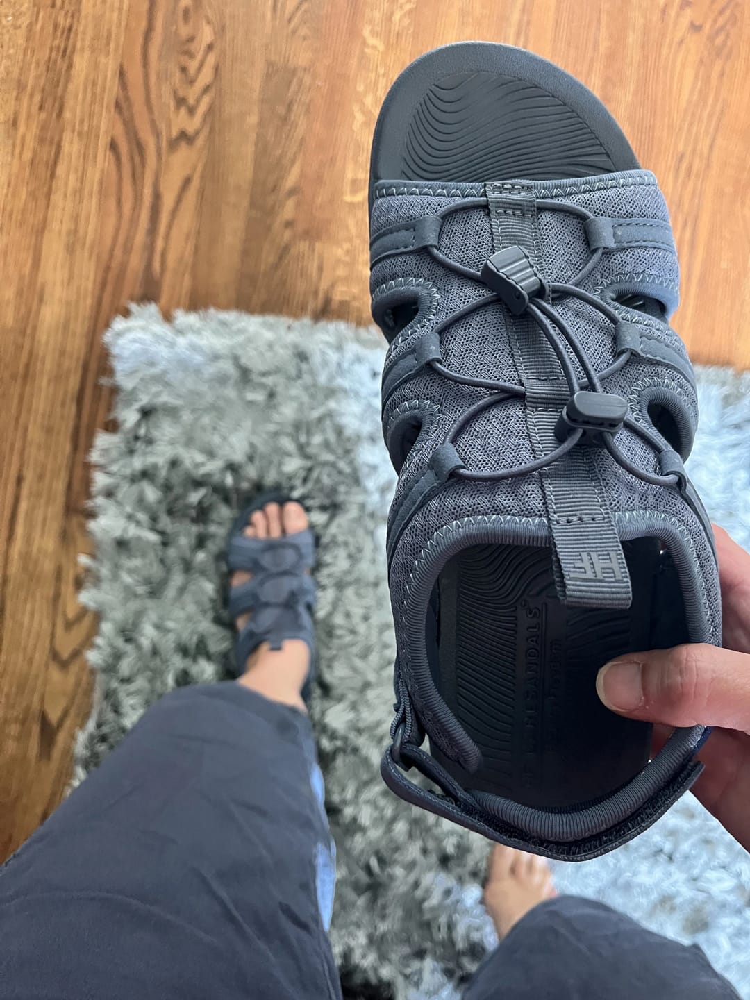 Customer photo review of HF Baresandals I – Ergonomic Footbed & Ultra-Lightweight Barefoot Sandals