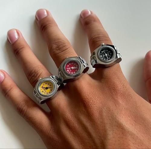 Customer photo review of MILANO RING | SILVER RED