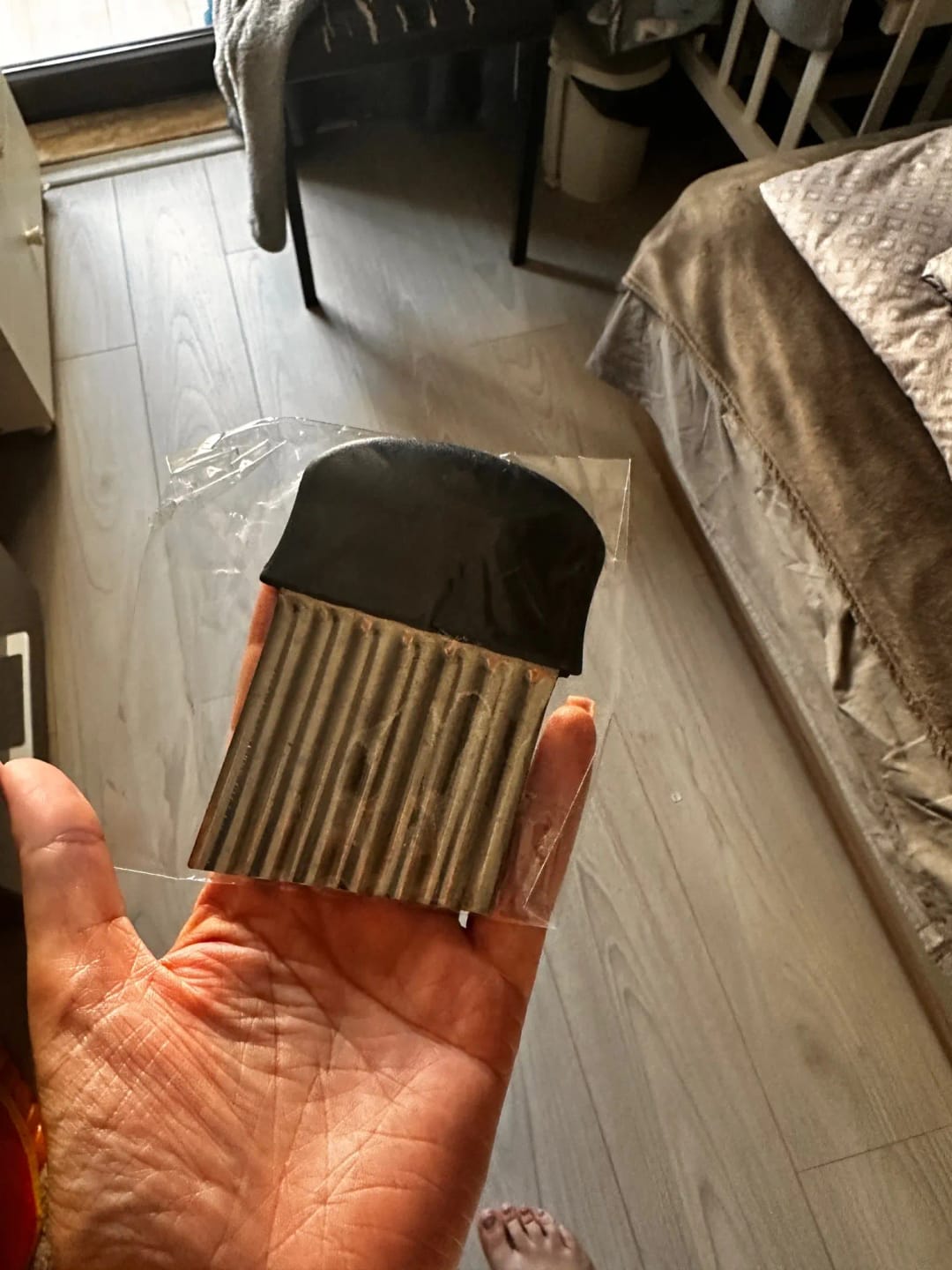 Customer photo review of Stainless Steel Crinkle Cutter