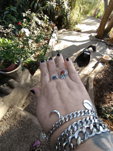 Customer photo review of Pulsera Multi Chains Rock