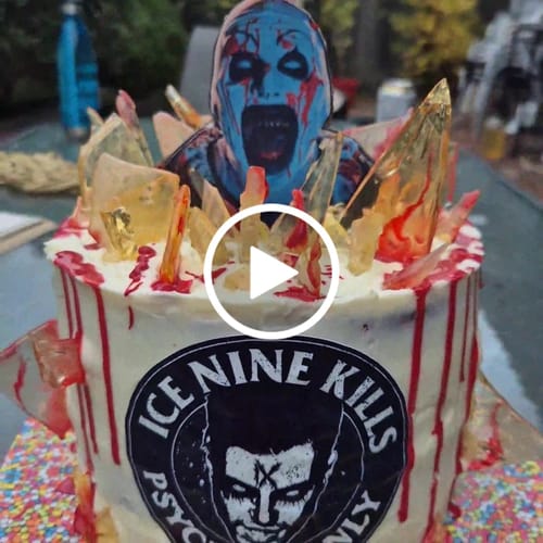 Customer video review of 12 cm Round Custom Edible Icing Image