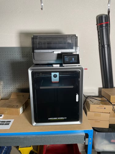 Customer photo review of Anycubic Kobra S1 Combo