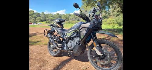 Customer photo review of Kit Déco CF MOTO 450 MT 100% personnalisé