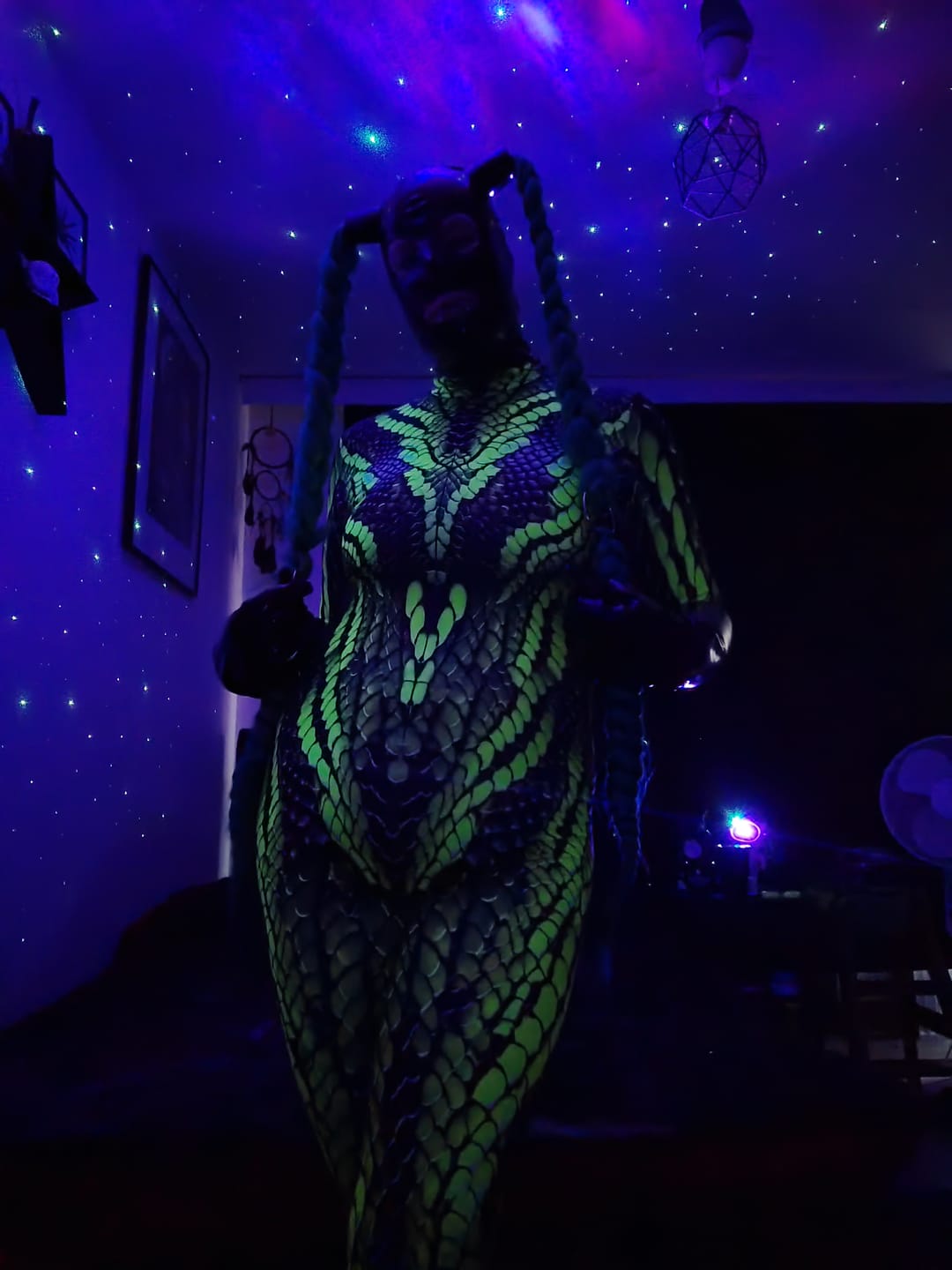 Customer photo review of Electric Viper Costume